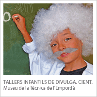 Tallers infantils de divulgació Cintífica MTE